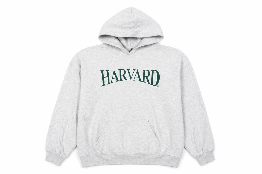 Front view of H&M Grey unisex hoodie, size 12, casual style