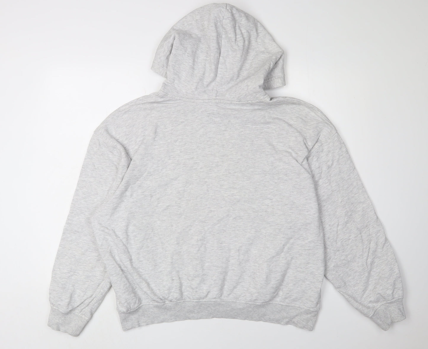 H&M Grey Unisex Hoodie, Size 12, Casual Style