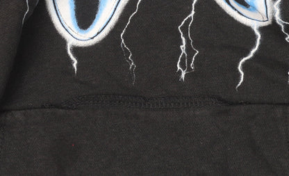 H&M Boys Black Gaming Hoodie 9-10 Years Pullover