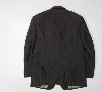 Mens UK Size 50 Pierre Cardin Regular Grey Suit Jacket
