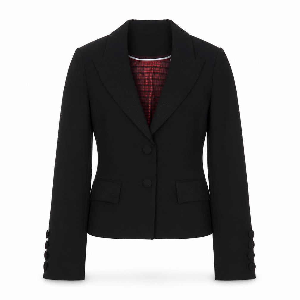 Womens UK Size 10 Jasper Conran Regular Black Blazer