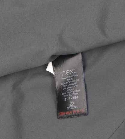 Next Women's Black Single-Breasted Suit Jacket Size 12