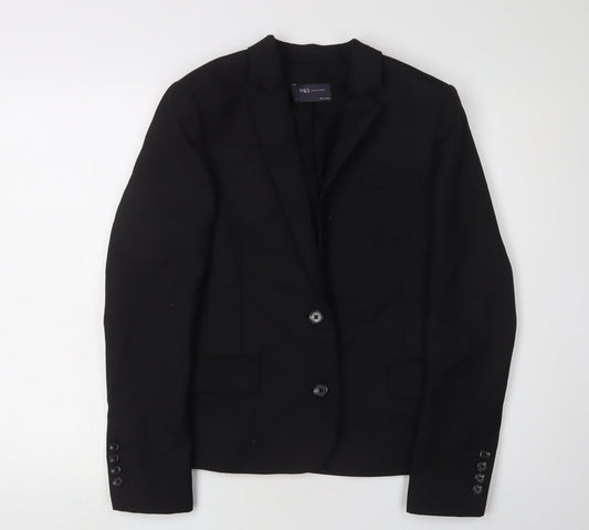 Marks and Spencer Women's Black Blazer Size 6