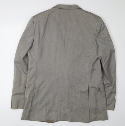 Mens UK Size 54 Jaeger Regular Grey Suit Jacket