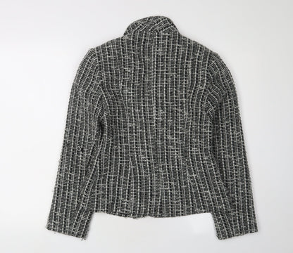 Modern Woman Women's Black Size 8 Bouclé Blazer