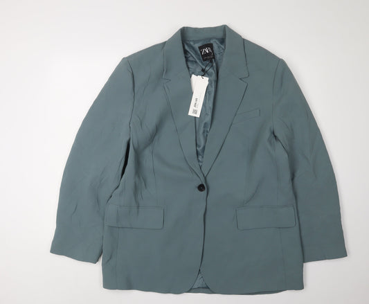Zara Women's Blue XL Blazer