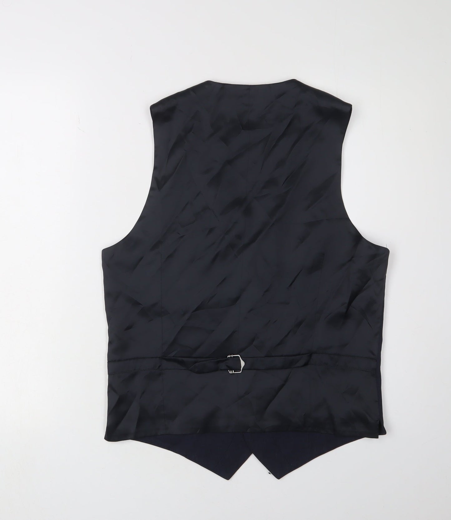 Mens UK Size 36 Marks and Spencer Regular Blue Suit Waistcoat
