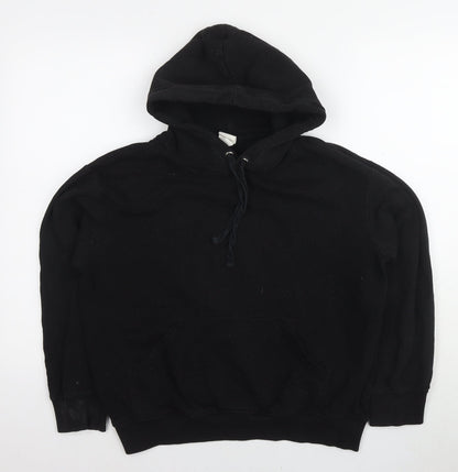 Unisex Adults UK Size XS H&M Black Pullover Hoodie