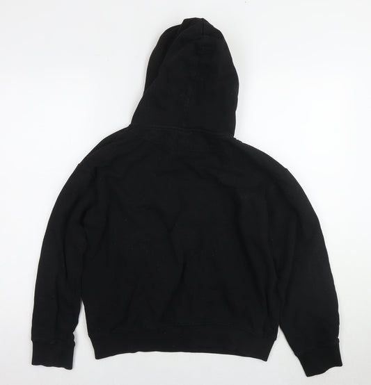 Unisex Adults UK Size XS H&M Black Pullover Hoodie