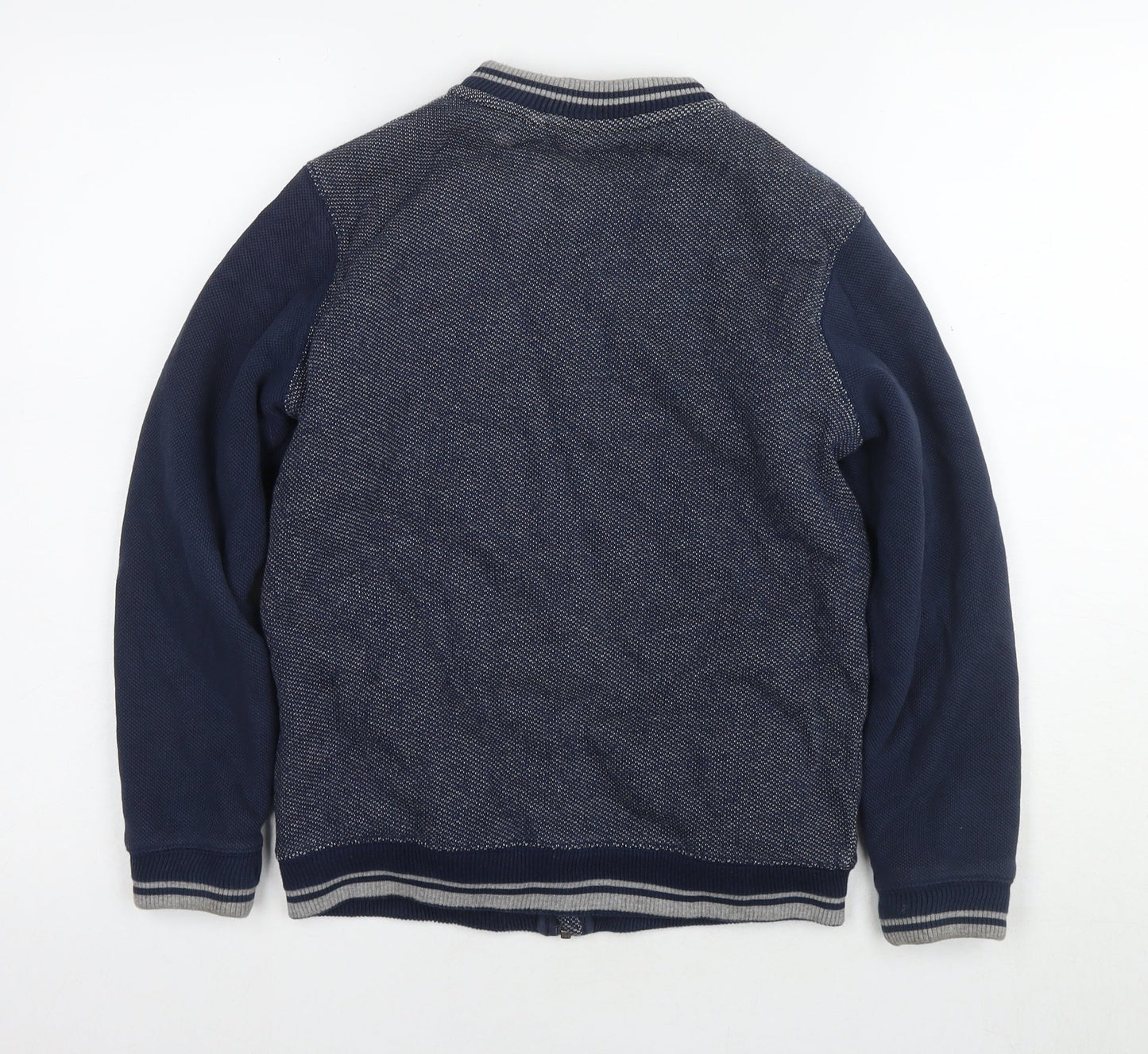 Marks and Spencer Boys Blue Full Zip Sweatshirt Age 11-12