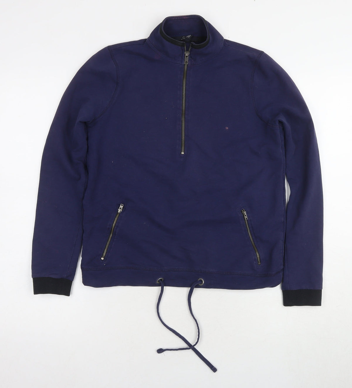Additional front view of Colin Blue unisex jacket, size S, casual classic design