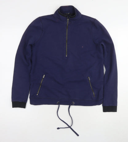 Additional front view of Colin Blue unisex jacket, size S, casual classic design