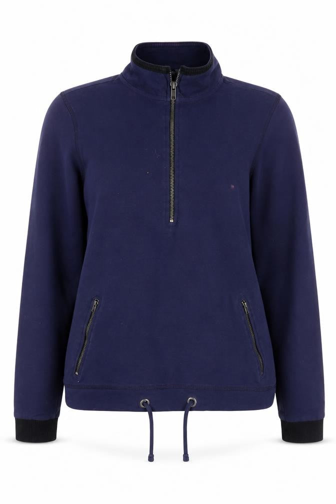 Front view of Colin Blue unisex jacket, size S, casual classic design