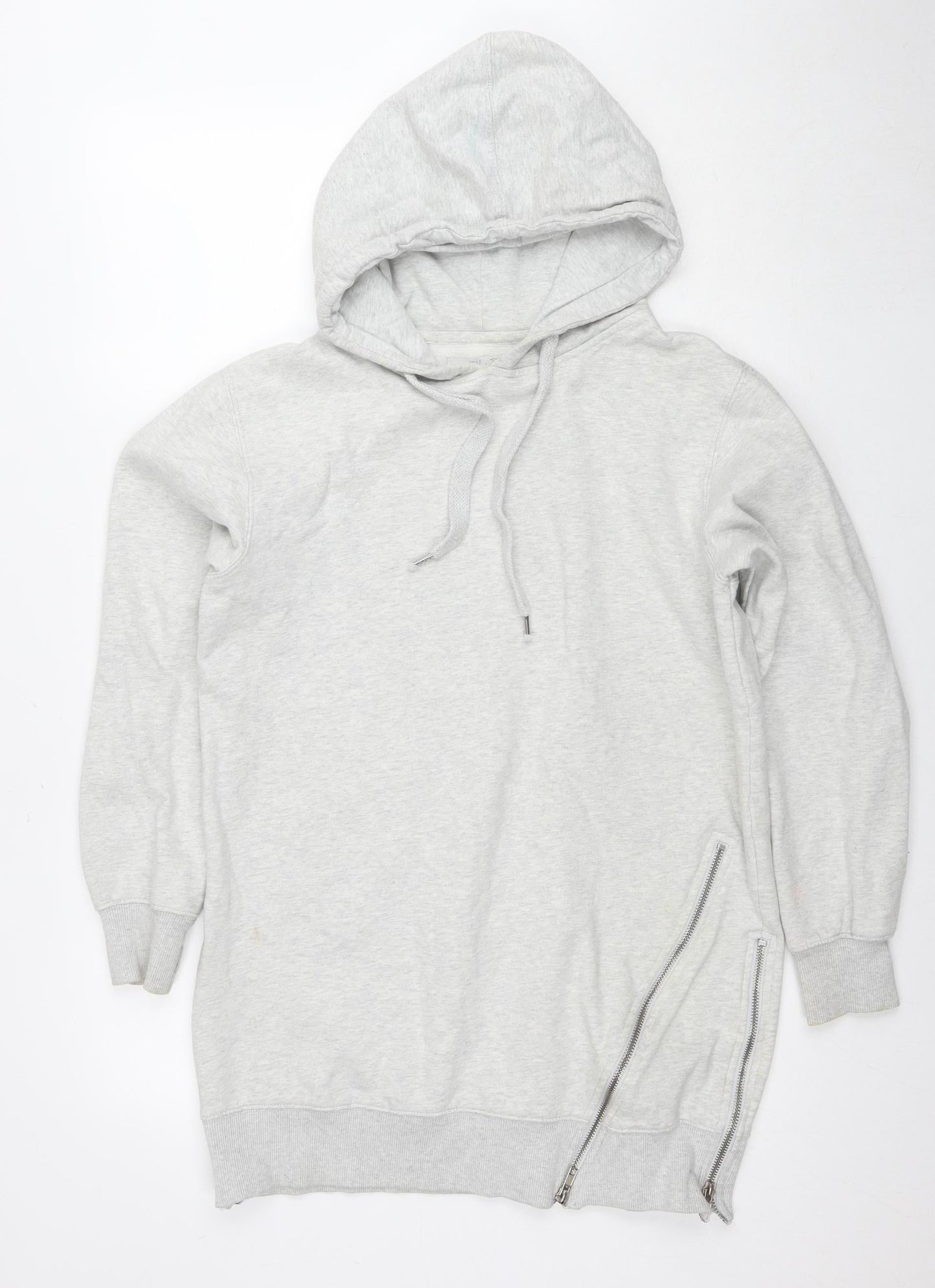 EN:TT Unisex Grey Pullover Hoodie XS