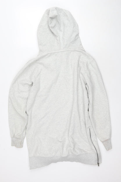 EN:TT Unisex Grey Pullover Hoodie XS