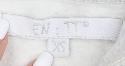 EN:TT Unisex Grey Pullover Hoodie XS