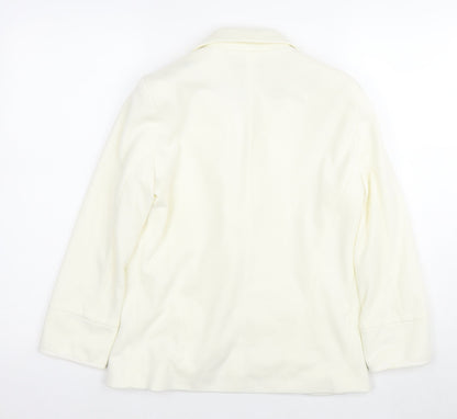 Womens UK Size 8 Topshop Ivory Blazer