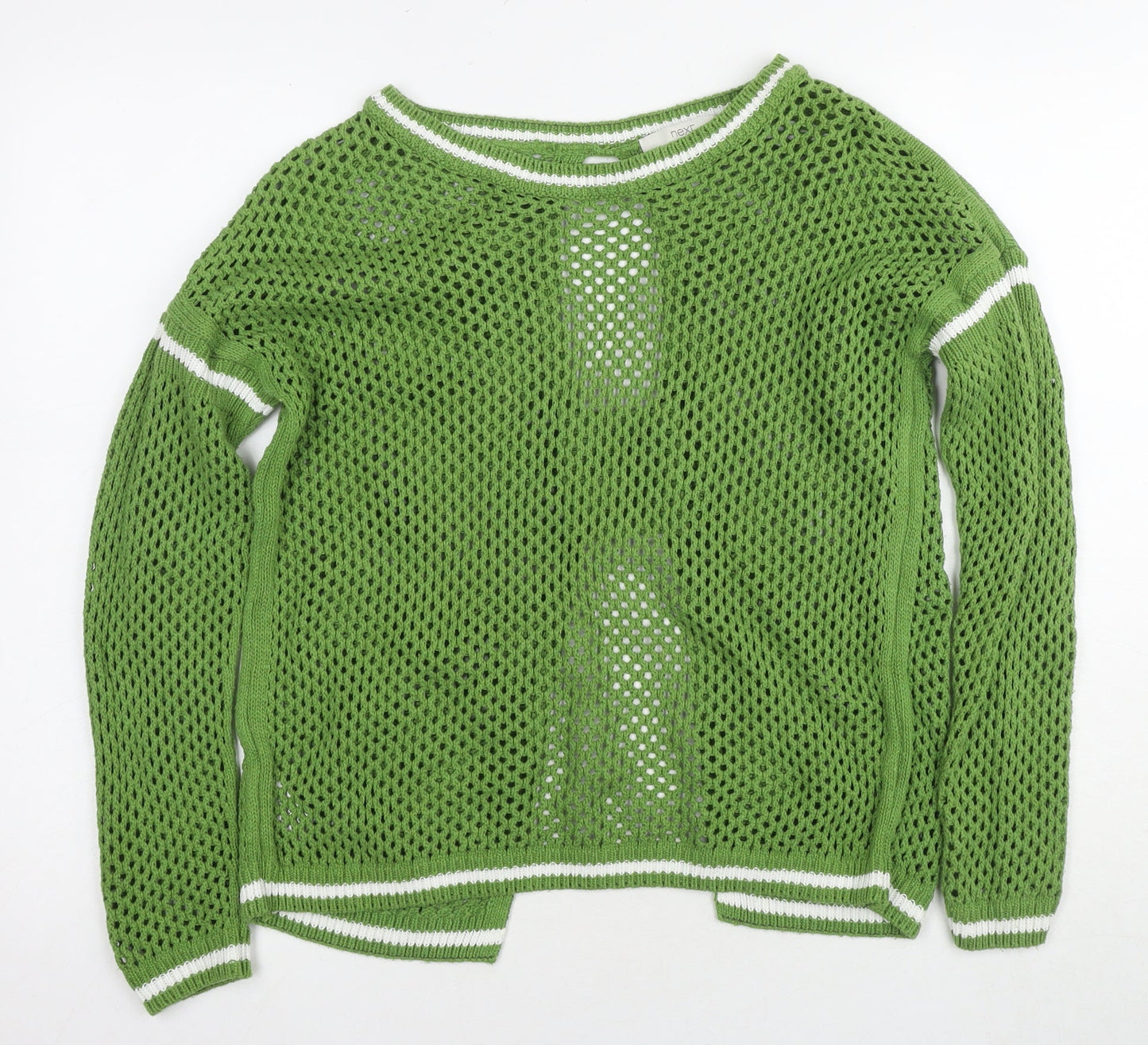 Womens UK Size 8 NEXT Green Cardigan Jumper