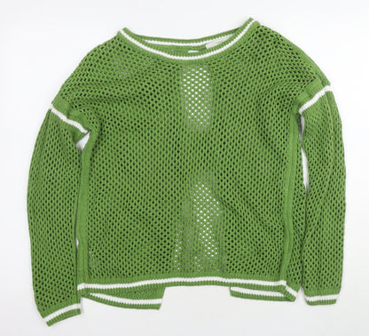 Womens UK Size 8 NEXT Green Cardigan Jumper