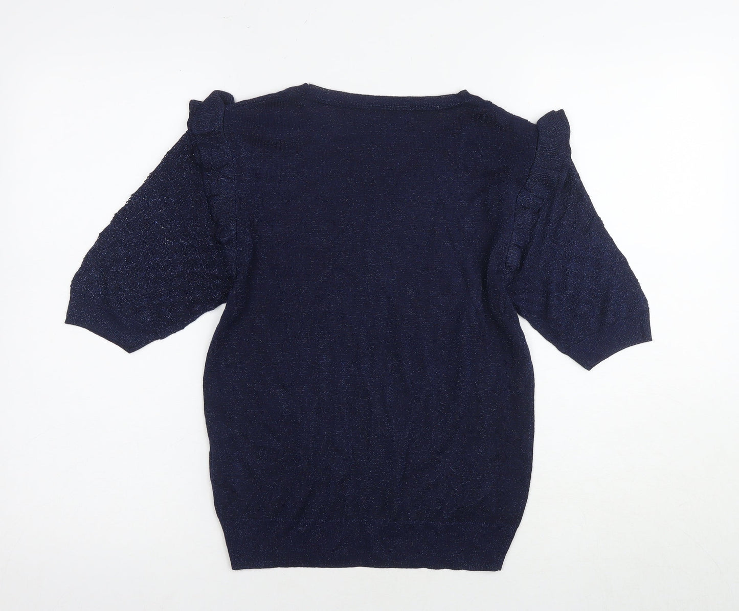 Womens UK Size 12 NEXT Blue Basic T-Shirt