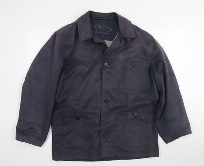 Mens UK Size 38 Francetta Blue Basic Jacket