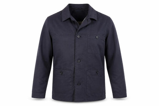 Mens UK Size 38 Francetta Blue Basic Jacket