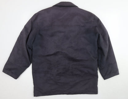 Mens UK Size 38 Francetta Blue Basic Jacket