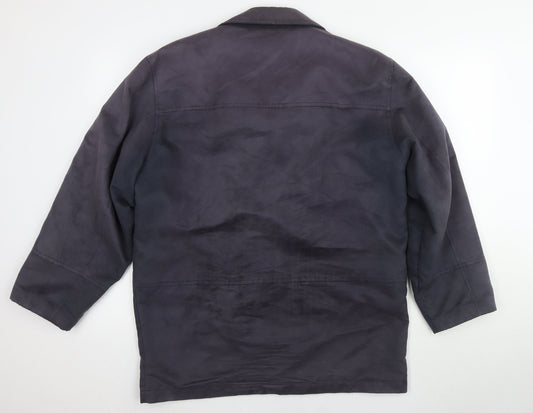 Mens UK Size 38 Francetta Blue Basic Jacket