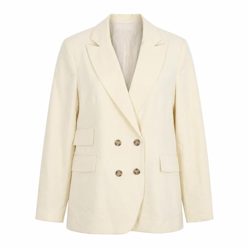 Womens UK Size 8 Topshop Regular Ivory Blazer