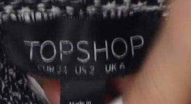 Womens UK Size 6 Topshop Black Jumper Jumper