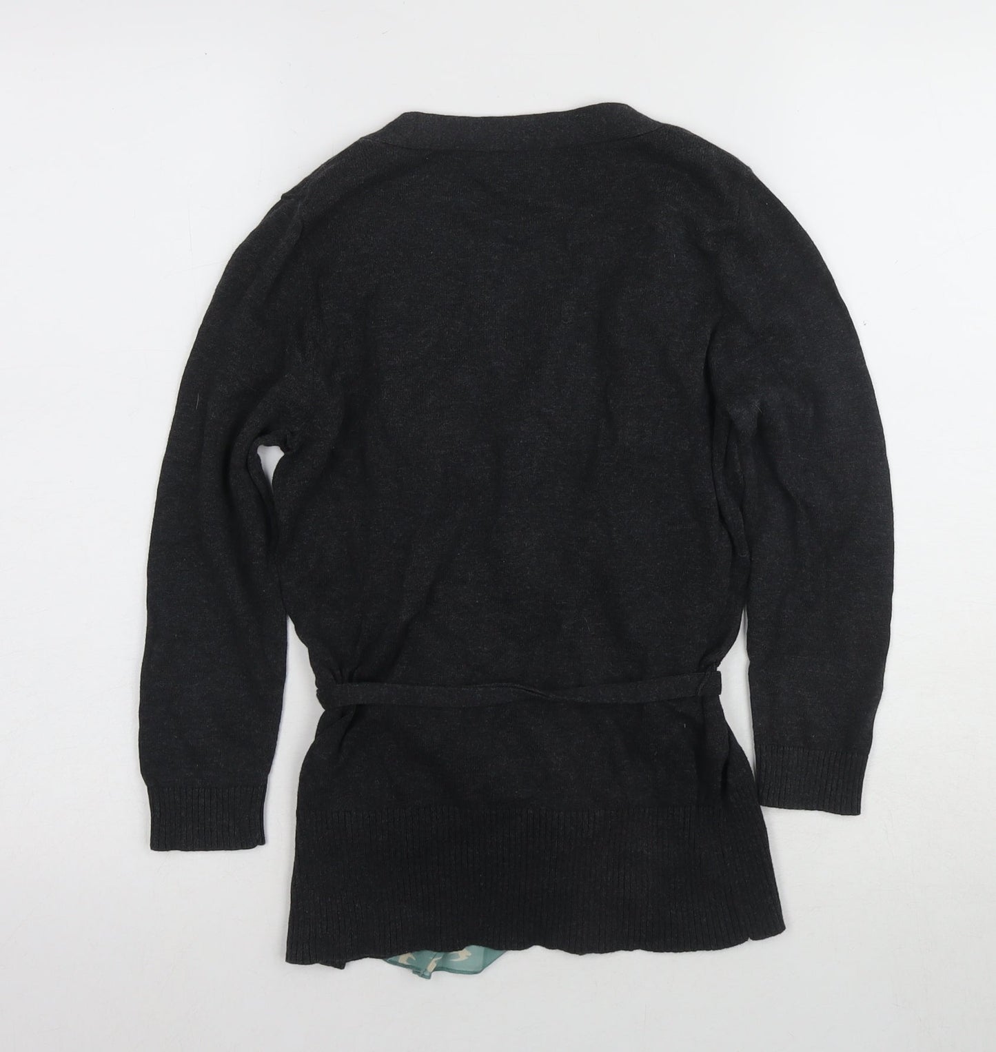 Womens UK Size 8 NEXT Black Cardigan Jumper
