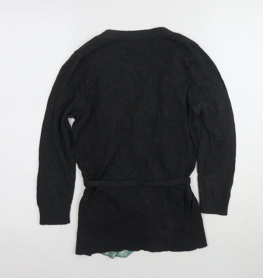Womens UK Size 8 NEXT Black Cardigan Jumper