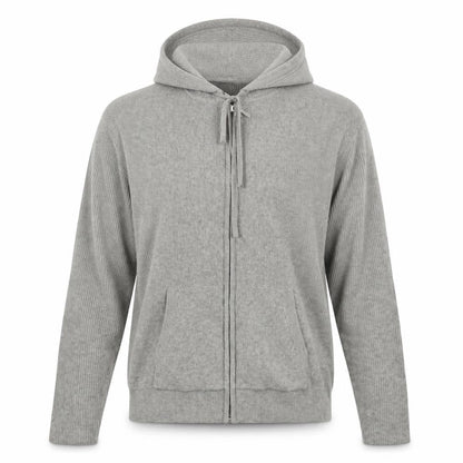 Unisex Adults UK Size S Marks and Spencer Grey Full Zip Hoodie