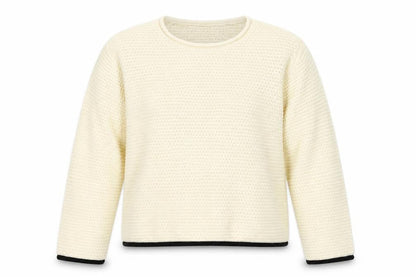 Womens UK Size M Marks and Spencer Ivory Pullover Jumper