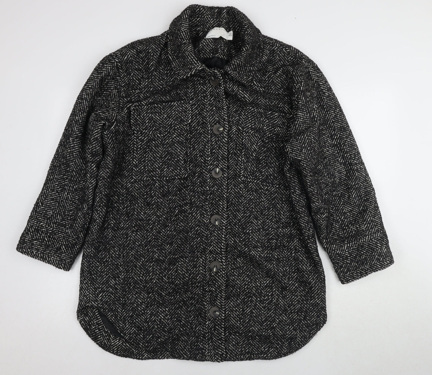 Womens UK Size 8 ASOS Black Basic Jacket