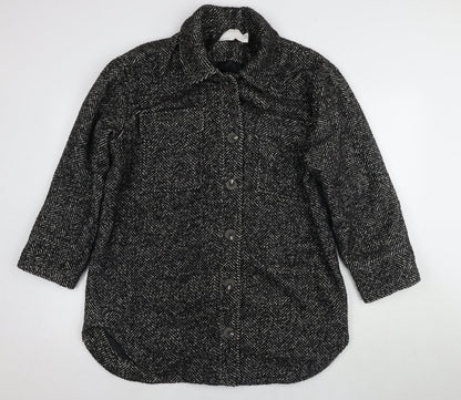 Womens UK Size 8 ASOS Black Basic Jacket