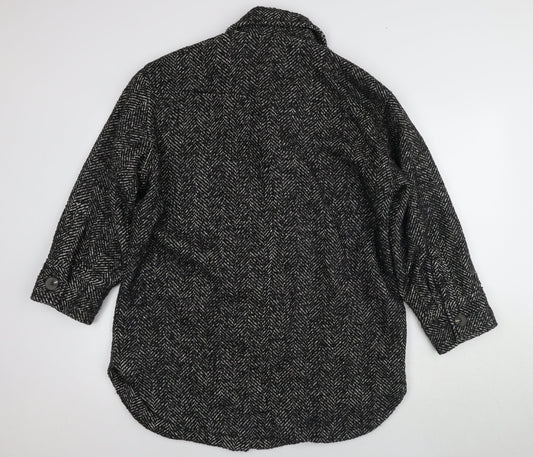 Womens UK Size 8 ASOS Black Basic Jacket
