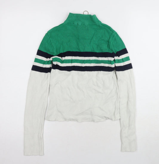 Womens UK Size S Urban Outfitters Multicoloured Full Zip Jumper