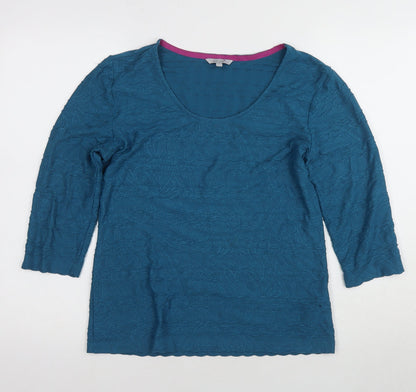 Womens UK Size 12 Marks and Spencer Green  Top