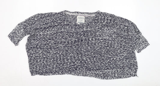 Womens UK Size 10 SoulCal Multicoloured Pullover Jumper