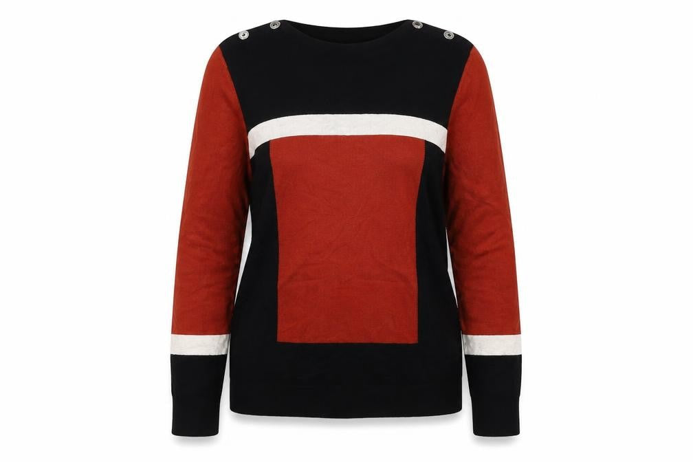 Womens UK Size UK 8 Wallis Multicoloured Pullover Jumper
