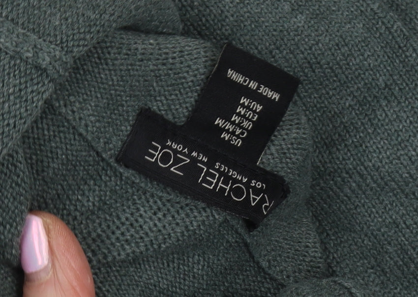 Womens UK Size M Rachel Zoe Green Pullover Jumper