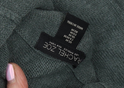 Womens UK Size M Rachel Zoe Green Pullover Jumper