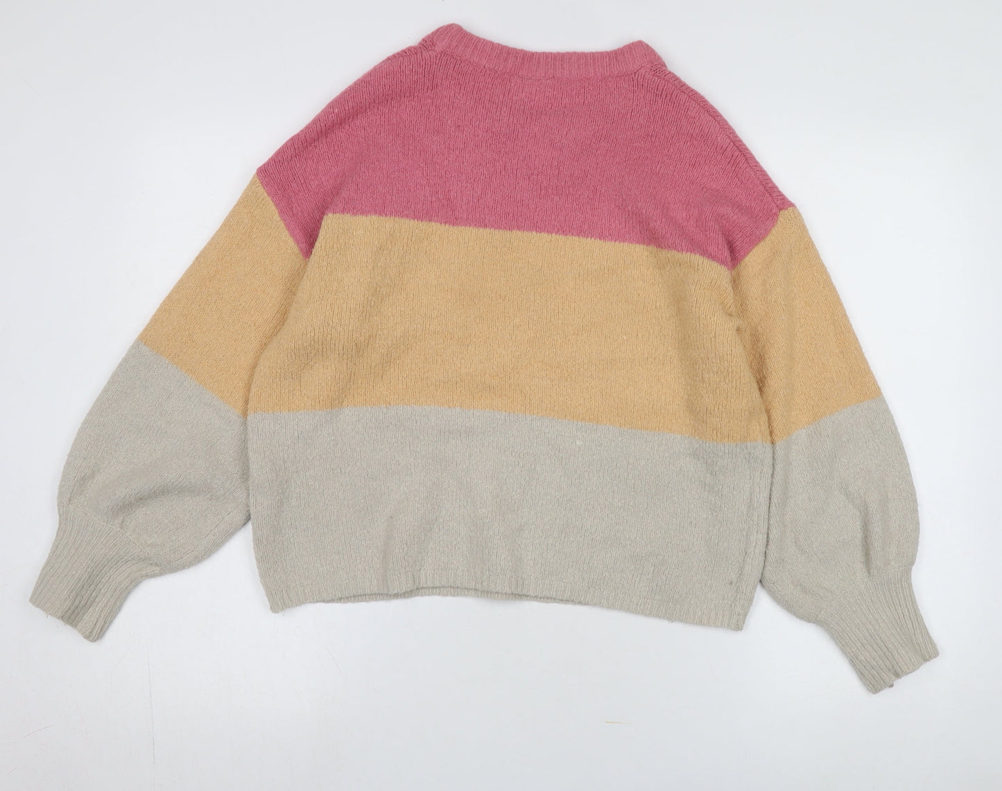 Womens UK Size S VILA Multicoloured Pullover Jumper