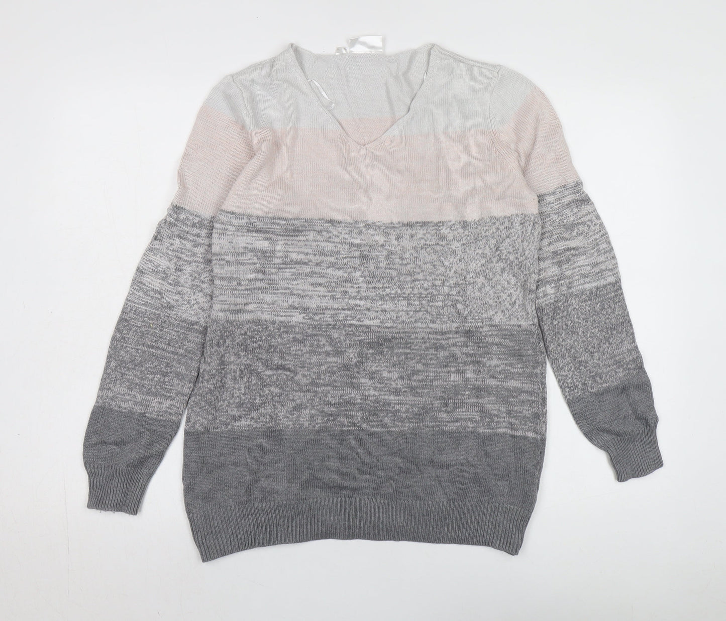 Womens UK Size 14 bpc Grey Pullover Jumper