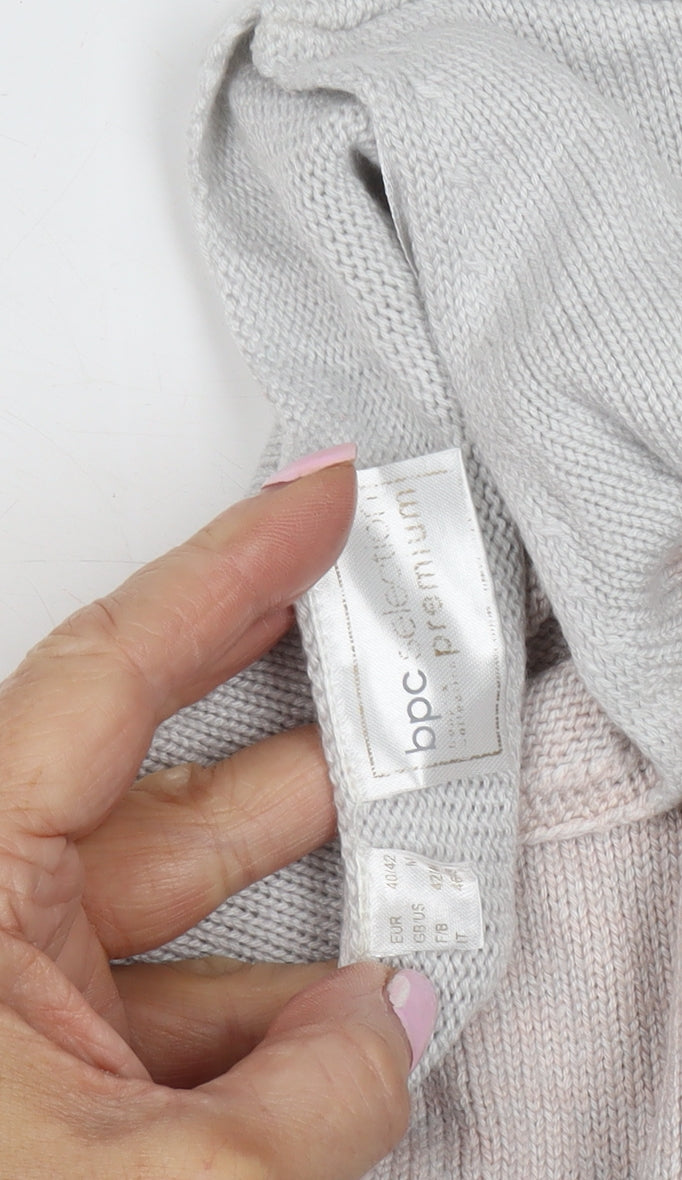 Womens UK Size 14 bpc Grey Pullover Jumper