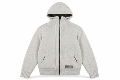 Mens UK Size M Asylum Grey Hooded