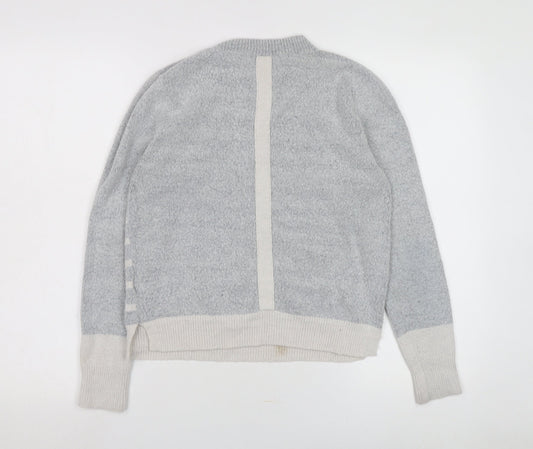 Womens UK Size M Oasis Grey Pullover Jumper