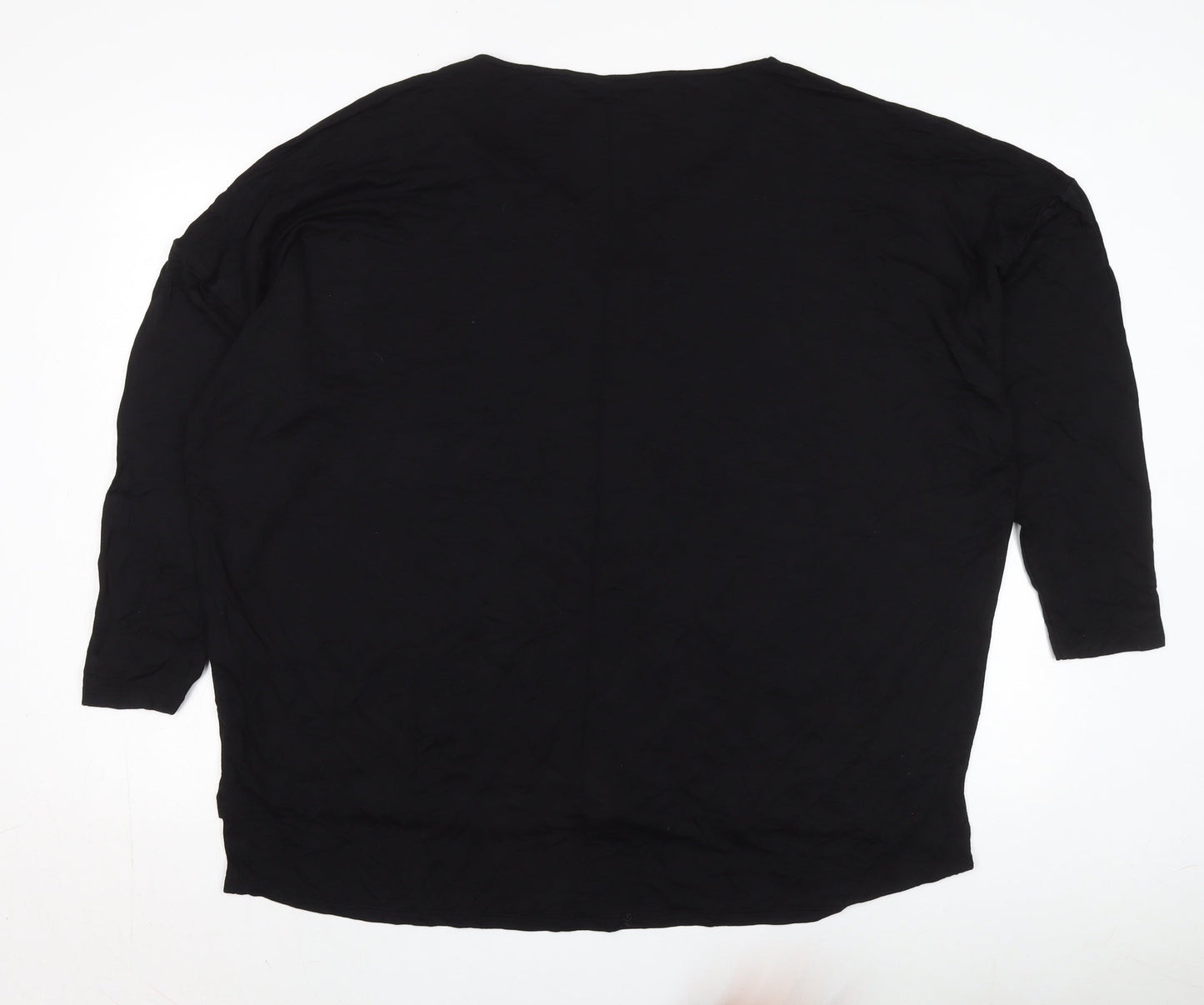 Womens UK Size UK 18 friends like these Black Basic T-Shirt