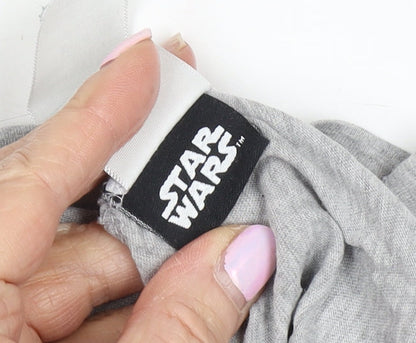 Star Wars Boys Grey R2-D2 Graphic T-Shirt - Size S